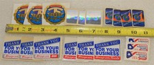New Vintage Snap-on Tools Sales Theme Tool Box Stickers Decals Garage Old 70s 8