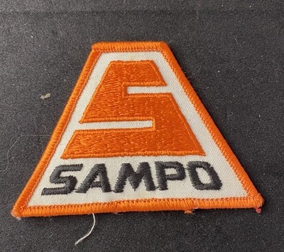 Vintage Sampo Fishing Advertising Patch 3.5'' x 2.5'' Free Shipping