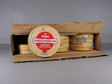 Kiwi Conditioning Oil for Shoes and Leather case of 6