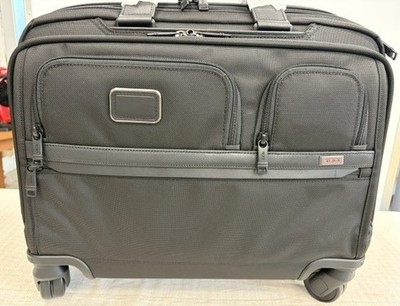 BRAND NEW Tumi Alpha 3 Deluxe 2603627D3, Black