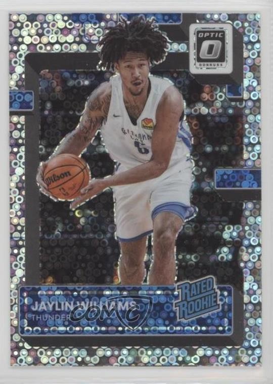 2022 Donruss Optic Rated Rookie Fast Break Holo Prizm Jaylin Williams #246 11es