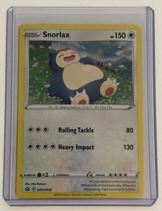 Snorlax SWSH032 Sword & Shield Black Star Promo Holo