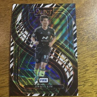 2024-2025 Panini Select FIFA  Jin-Kyu Kim Zebra SP Hyundai Motors Jeobuk