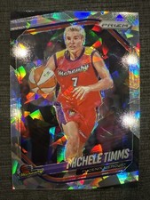 2025 WNBA Prizm Michele Timms Cracked Ice Prizm Card #133 Phoenix Mercury