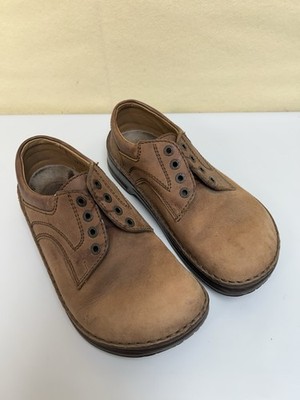 Brown Leather Birkenstock Footprints No Laces*Oxford Shoes Regular Size 38 L7 M5