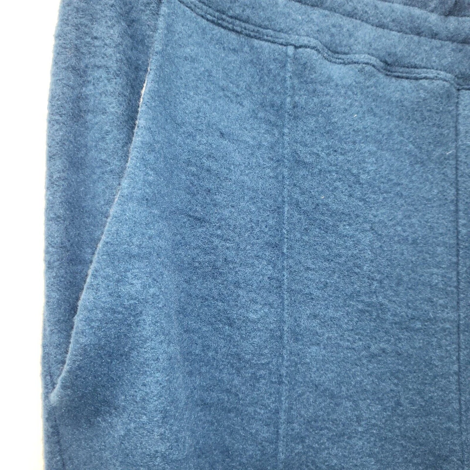 Pantalones Elizabeth & James azules para mujer cintura elástica mediana polar tiro alto Foto 3 de 4