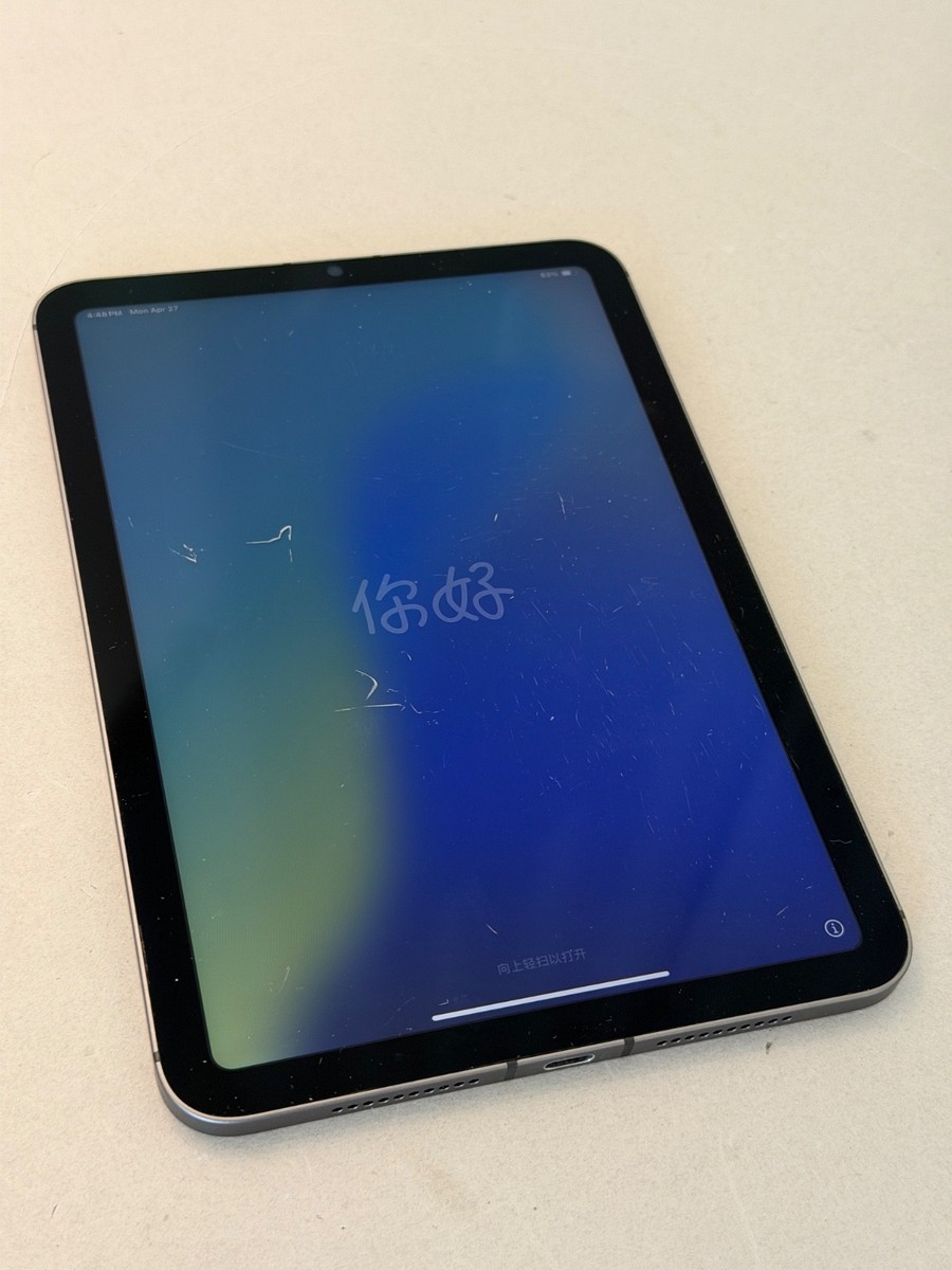 Apple iPad Mini 6th 64GB Wi-Fi Cellular Unlocked Space Gray *Fully