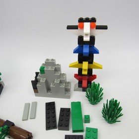 LEGO Western: Indians Boulder Cliff Canyon 6748 - About 90% Complete, Extras