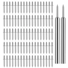 250 Pcs Double-Head Skirting Thread Seamless Nail, Double-Headed Nails, Invis...