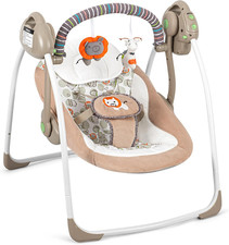 Musical Infant Swing with Vibration, Ideal for 0-9 Months, 6-25 lbs