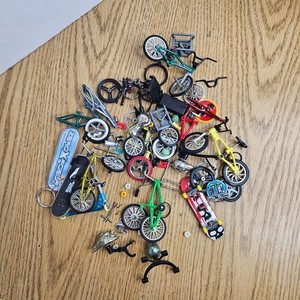 Huge Road Champs BXS Trick Stick BMX Finger Bike Lot Bikes And Parts Pieces 40+