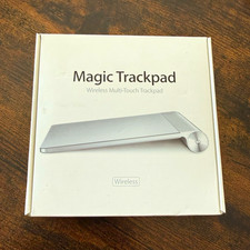 Apple Magic Trackpad Wireless Bluetooth Multi-Touch Trackpad Silver MC380LL/A