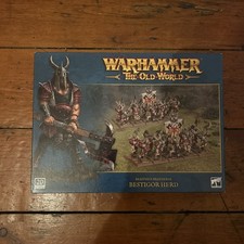 Games Workshop Warhammer The Old World Beastmen Brayherds Bestigor Herd