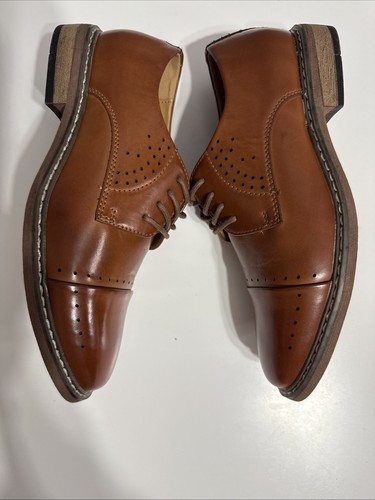 Freeman Boys Loafer Size 2 Brown - Picture 6 of 8