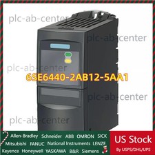 New Siemens 6SE6 440-2AB12-5AA1 6SE6440-2AB12-5AA1 MICROMASTER440 without filter