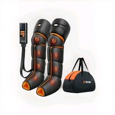 Leg Massager with Heat and Compression: Foot and Calf Massager for...
