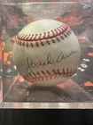 Hank Aaron Autographed Baseball