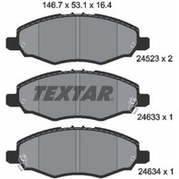 Textar 2452301 Bremsbelagsatz FüR Toyota Hilux N1 N2 N3