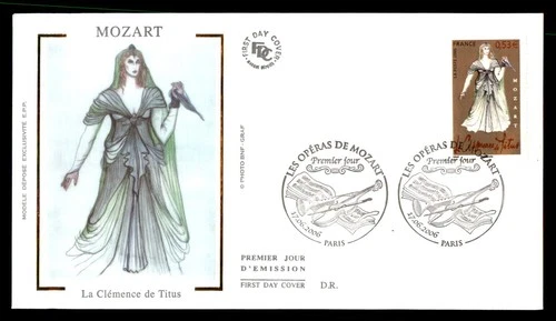 Mayfairstamps France FDC 2006 Woman La Clemence de Titus Mozart First Day Cover