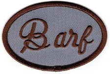Barf Mog Spaceballs Halloween Cosplay Costume Patch Iron on sew on - BAR2 