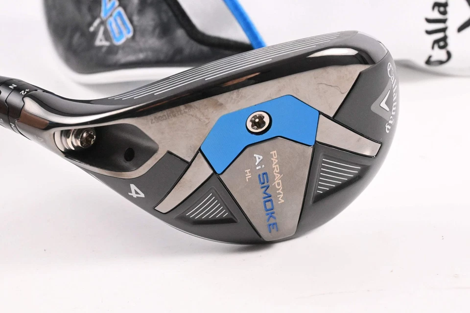 Left Hand Callaway Paradym Ai Smoke HL #4 Hybrid / 21 Degree / Stiff Flex Cypher - Image 2 of 4