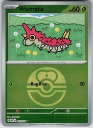 Wurmple (Love Ball) 011/217 Reverse Holo Ascended Heroes