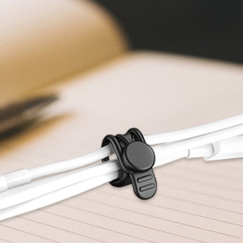 10 Pcs Line Processor Set Silicone Cable Straps Cord Organizer Appliance - 第 8/12 張圖片