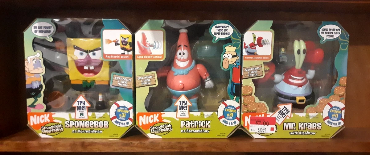 Mattel SpongeBob SquarePants TV & Movie Character Toys for sale | eBay