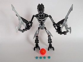 LEGO 8693 Bionicle Karda Nui Phantoka Chirox, 100% Complete W/ 4 Leeches!!