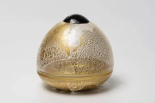 Kagami Mitsuru Crystal Incense Container Kogo Tea Ceremony with Box