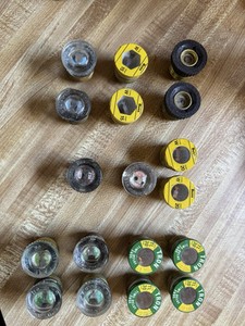 30 Miscellaneous Panel Fuses, 18 Type W, 12 Type S, 1 Cartridge And 1 Adapter