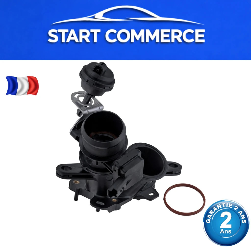 Boitier papillon 9655233680 contre le ralenti instable sur Peugeot 3008 et Citroën C4