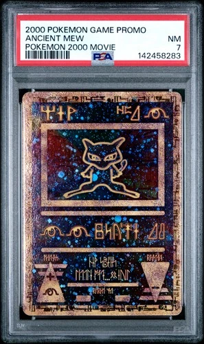 2000 POKEMON GAME MOVIE POKEMON 2000 MOVIE ANCIENT MEW PSA 7