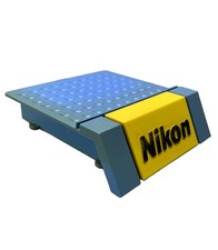 Vintage Nikon Blue & Yellow Camera Shelf Display Store Counter Camera Holder