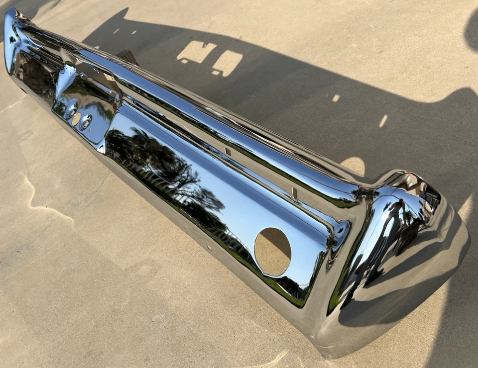 X PARAGOLPES DE IMPACTO TRASERO PONTIAC GTO TEMPEST CROMADO 1964 64 OEM Foto 4 de 4