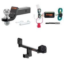 CURT Class 3 Towing Kit Trailer Hitch, Wiring, Ball Mount - 13410, 56040, 45836