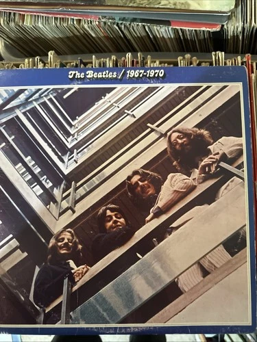 THE BEATLES - 1967-1970 Blue Album 1973 2xLP Vinyl LP Apple Records SKBO 3404