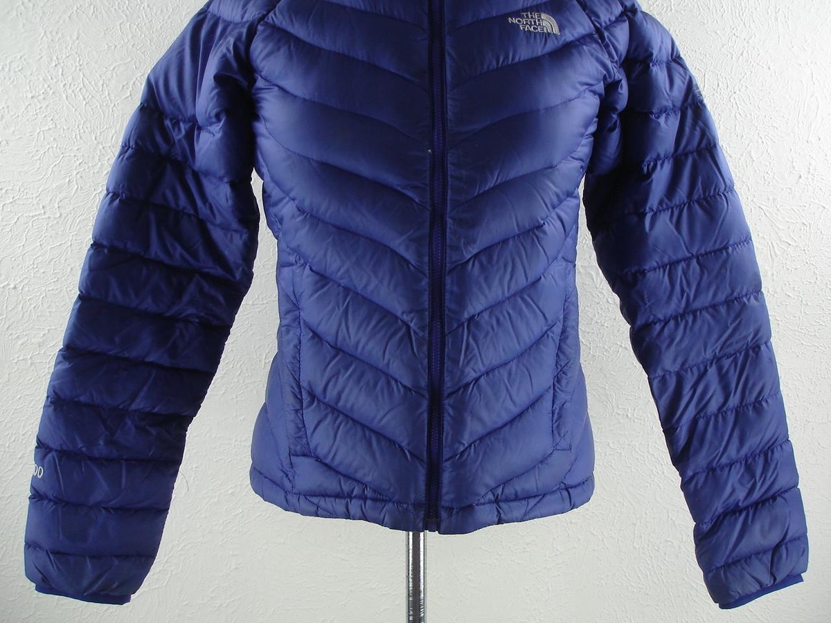 Women's S The North Face Thunder 800 Down Fill Jacket Blue Puffer