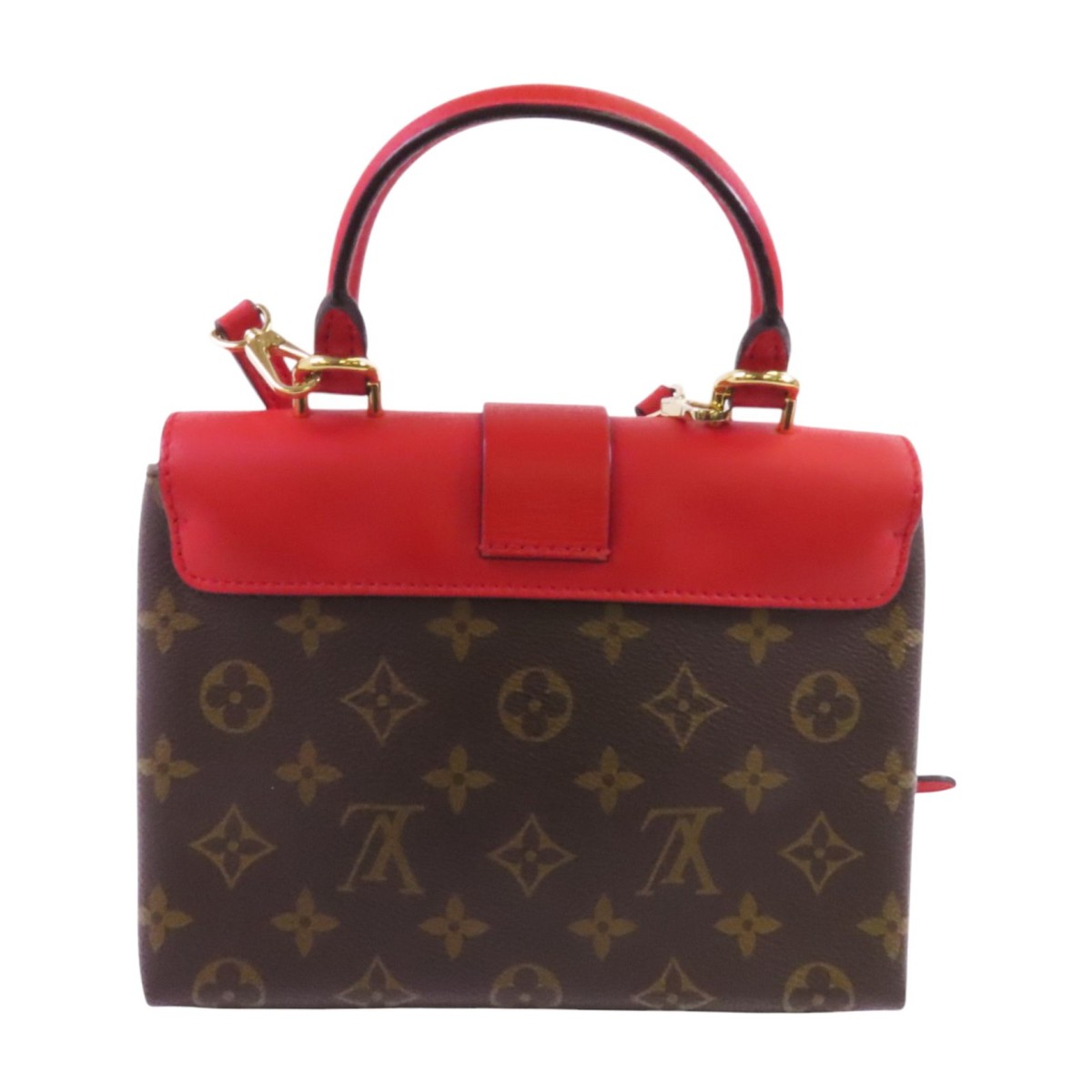 LOUIS VUITTON LV GHW Locky BB Handbag Shoulder Bag M44322 Monogram