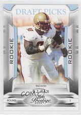 2009 Playoff Prestige Rookie Draft Picks Light Blue 619/999 BJ Raji #110 0a7