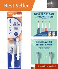 PRO Clean Electric Toothbrush Replacement Heads, 2 Count - Medium Bristles