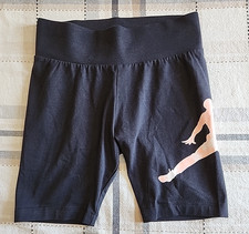  25 Michael Air Jordan Brand Jumpman Nike Black Shorts Girls L 12/13 NWT