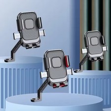 Motorcycles Bicycles Phone Holder Free Rotation Mobile Phone Navigation Bracket