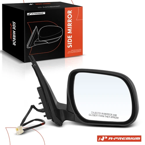 New Black Power Mirror Passenger Side for Toyota RAV4 2009 2010-2012 Japan Built