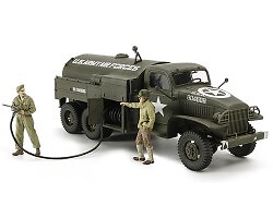 U.S. Airfield Fuel Truck 2 1/2 Ton 6x6 1:48 TA32579 - tamiya modellismo