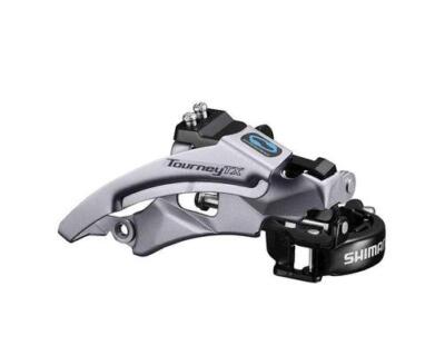 Shimano Altus FD-M315 dérailleur avant 2x7/8 vitesses Top Swing collier bas Double tirage argent/noir