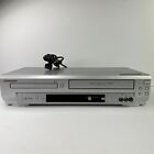 <!--F#f_0-->Sylvania SSD803 Silver DVD & 4 Head HQ VHS Combo VCR Player Tested No Remote<!--F/-->