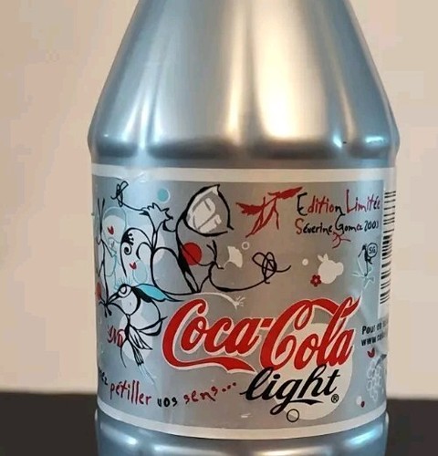  European COCA COLA LIGHT SILVER Plastic Bottle EMPTY Limited Edition Torpokoff - Picture 5 of 5