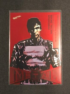 2022 Marvel Metal SpiderMan Precious Metal Gems Red 71/100 Winter Soldier #99