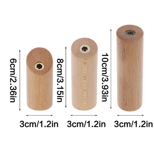 Wooden Hook Wall Hooks Hat Jacket Coat Hooks Storage Hanger Hallway Home Decor - Picture 5 of 16